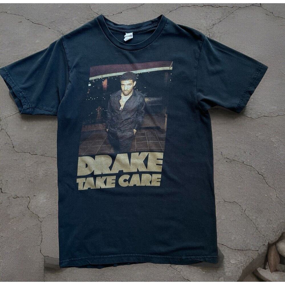Drake Take Care Tour Shirt Medium Black Hip Hop Music Toronto Streetwear